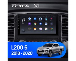 Teyes X1 2+32Gb Mitsubishi L200 5 2018-2020 9" Штатная магнитола
