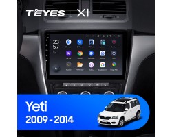 Teyes X1 2+32Gb Skoda Yeti 5L 2009-2014 10" Штатна магнітола