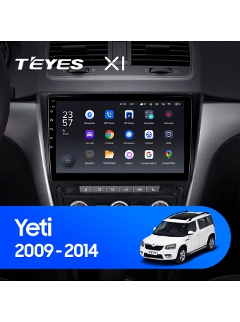 Teyes X1 2+32Gb Skoda Yeti 5L 2009-2014 10" Штатна магнітола