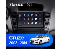 Teyes X1 2+32Gb Chevrolet Cruze J300 2008-2014 9" Штатна магнітола
