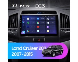 Teyes CC3 Toyota Land Cruiser 11 200 2007-2015 10" Штатна магнітола