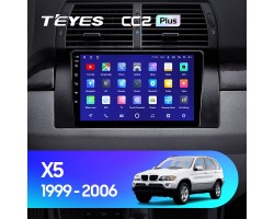 Teyes CC2 PLUS BMW X5 E39 E53 1999 - 2006 9" Штатна магнітола
