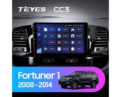 Teyes CC3 Toyota Fortuner 1 AN50 AN60 HILUX Revo Vigo 2008-2014 9" Штатна магнітола