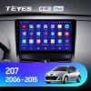 Teyes CC2 PLUS Peugeot 207 2006-2015 9" Штатная магнитола