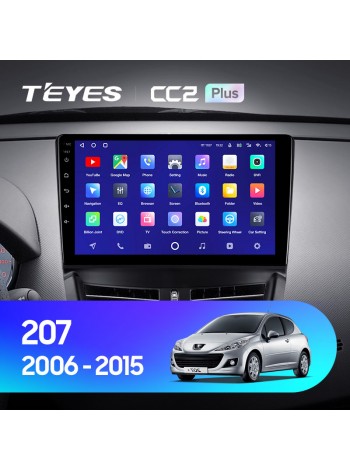 Teyes CC2 PLUS Peugeot 207 2006-2015 9" Штатна магнітола