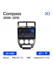 Teyes X1 2+32Gb Jeep Compass 1 MK 2006-2010 10" Штатна магнітола