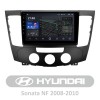 Штатная магнитола AMS T910 Hyundai Sonata NF (A) 2008-2010 9"