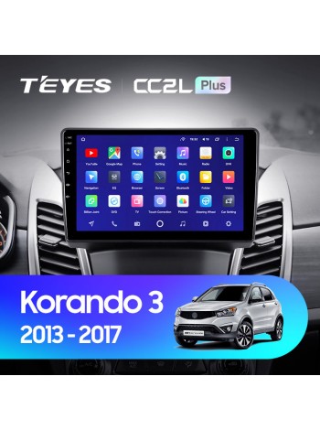 Teyes CC2 PLUS SsangYong Korando 3 Actyon 2 (0 Din) 2013-2017 9" Штатна магнітола
