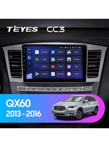 Teyes CC3 Infiniti QX60 1 2013-2016 9" Штатна магнітола