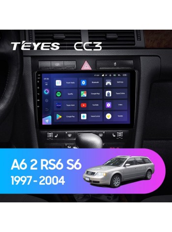 Teyes CC3 Audi A6 2 1997-2004 S6 2 1999-2004 RS6 1 2002-2006 9" Штатна магнітола