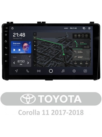 Штатна магнітола AMS T910 Toyota Corolla 11 2017-2018 9"