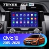 Teyes CC2 PLUS Honda Civic 10 FC FK 2015-2020 9" Штатная магнитола