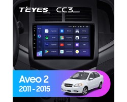 Teyes CC3 Chevrolet Aveo 2 2011-2015 9" Штатна магнітола