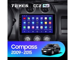 Teyes CC2 PLUS Jeep Compass 1 MK 2009-2015 10" Штатная магнитола