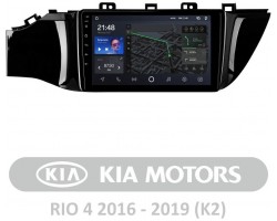AMS T910 Kia RIO 4 2016 - 2019 9" Штатна магнітола