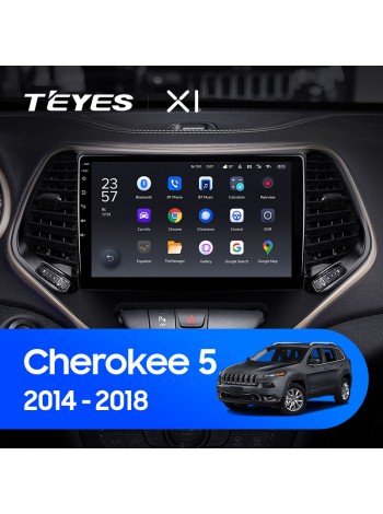 Teyes X1 2+32Gb Jeep Cherokee 5 KL 2014-2018 10" Штатна магнітола