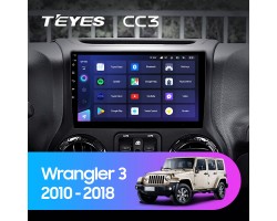 Teyes CC3 Jeep Wrangler 3 JK 2010-2017 10" Штатная магнитола