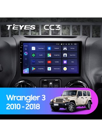 Teyes CC3 Jeep Wrangler 3 JK 2010-2017 10" Штатная магнитола