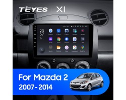 Teyes X1 2+32Gb Mazda 2 DE 2007-2014 9" Штатная магнитола