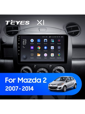 Teyes X1 2+32Gb Mazda 2 DE 2007-2014 9" Штатна магнітола