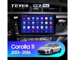 Teyes CC2 PLUS Toyota Corolla 11 Middle East 2013-2017 10" Штатная магнитола