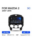 Teyes X1 2+32Gb Mazda 2 DE 2007-2014 9" Штатна магнітола
