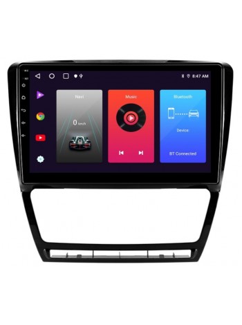 Штатна магнітола Sigma F10216 2+32 Gb Skoda Octavia 2 A5 2008-2013 10" silver CarPlay
