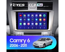 Teyes CC2 PLUS Toyota Camry 6 XV 40 50 2006-2011 9" Штатна магнітола