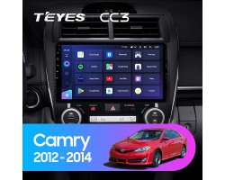 Teyes CC3 Toyota Camry 7 XV 50 55 Middle East 2012-2014 10" Штатна магнітола