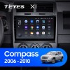 Teyes X1 2+32Gb Jeep Compass 1 MK 2006-2010 10" Штатна магнітола