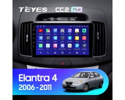 Teyes CC2 PLUS Hyundai Elantra 4 HD 2006-2012 9" Штатная магнитола
