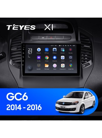 Teyes X1 2+32Gb Geely GC6 1 2014-2016 9" Штатная магнитола