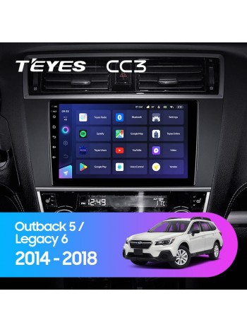 Teyes CC3 Subaru Outback 5 2014-2018 Legacy 6 2014-2017 9" Штатная магнитола