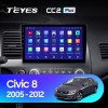 Teyes CC2 PLUS Honda Civic 8 FK FN FD 2005-2012 10" Штатная магнитола