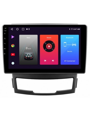 Штатна магнітола Sigma F9216 2+32 Gb SsangYong Korando 3 2010-2013 9" Carplay
