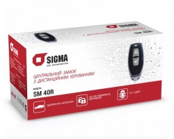 Комплект центрального замка с дистанционным управлением SIGMA SM 40R