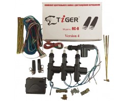 Комплект центрального замка с дистанционным управлением Tiger RC-8 Ver. 4