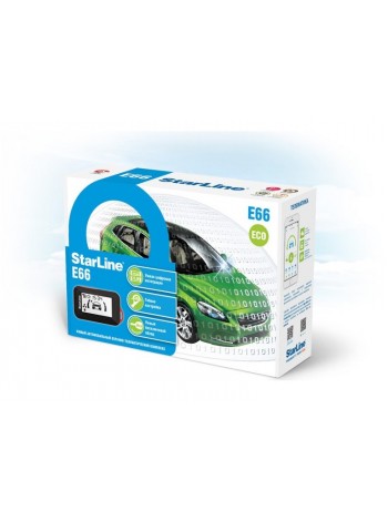 Автосигналізація StarLine E66 2CAN+2LIN ECO