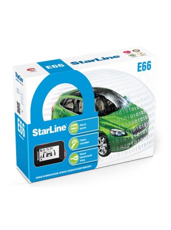 Автосигналізація StarLine E66 V2 BT 2CAN+4LIN ECO
