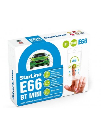 Автосигналізація StarLine E66 BT 2CAN+2LIN MINI