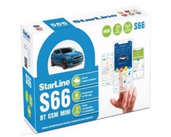 GSM-сигналізація StarLine S66 BT 2CAN+2LIN GSM MINI