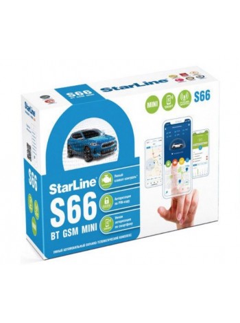 GSM-сигналізація StarLine S66 BT 2CAN+2LIN GSM MINI