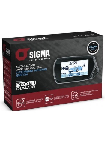 Автосигналізація Sigma PRO 8.1 CAN DIALOG