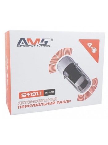 Паркувальний радар AMS S4191.1 Black