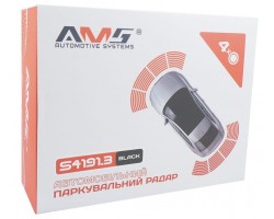 Паркувальний радар AMS S4191.3 Black