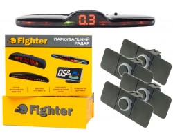 Паркувальний радар Fighter FPS-4DS Black