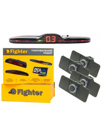 Паркувальний радар Fighter FPS-4DS Black