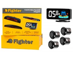 Паркувальний радар Fighter FPS-4L Black