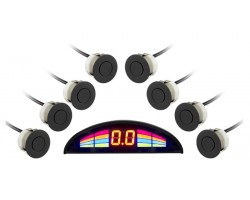 Паркувальний радар GT P Rainbow 8 black