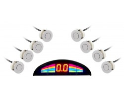 Паркувальний радар GT P Rainbow 8 white